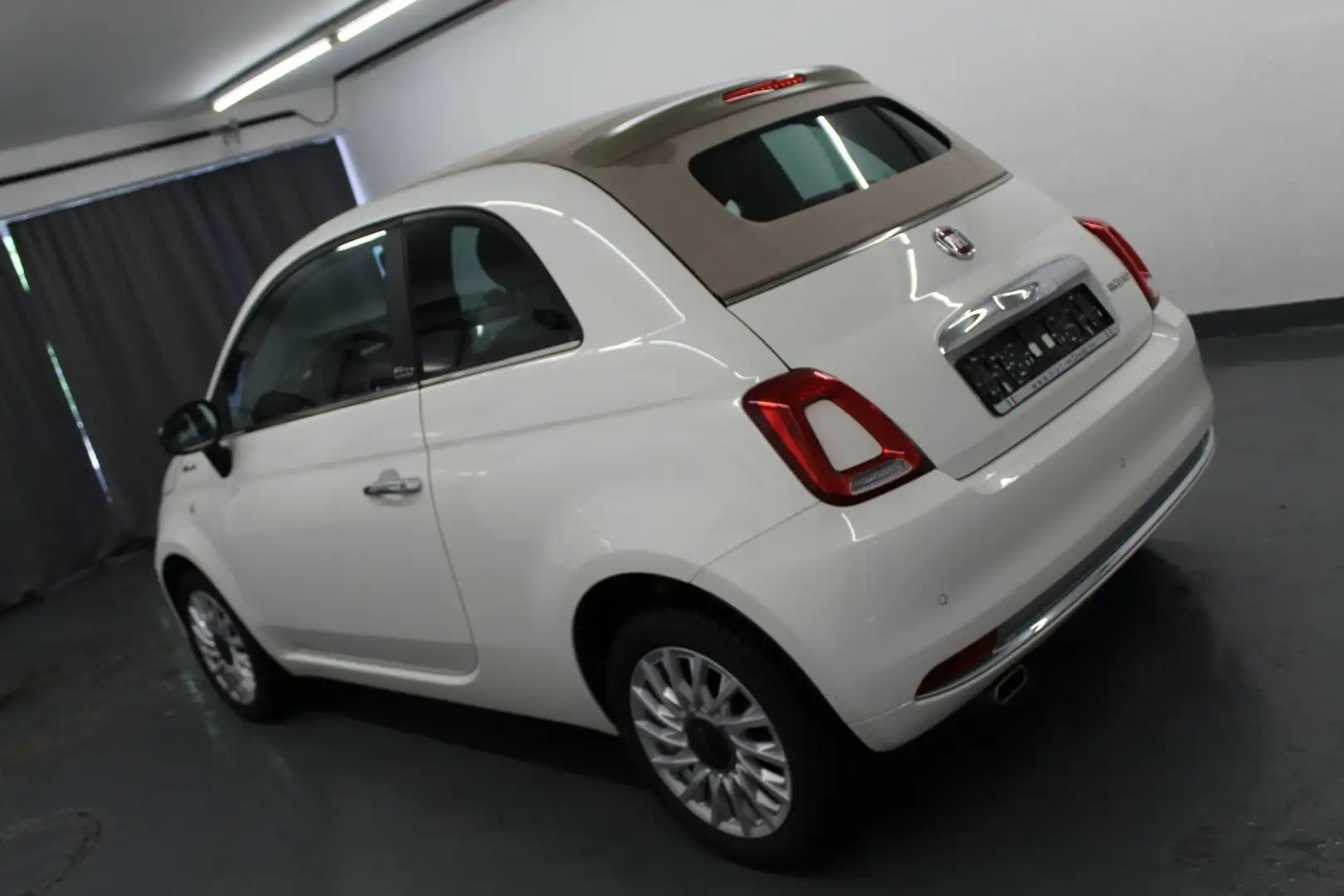 Fiat 500C 1.0 Dolcevita Apple+Klima+PDC! Blanc - 1
