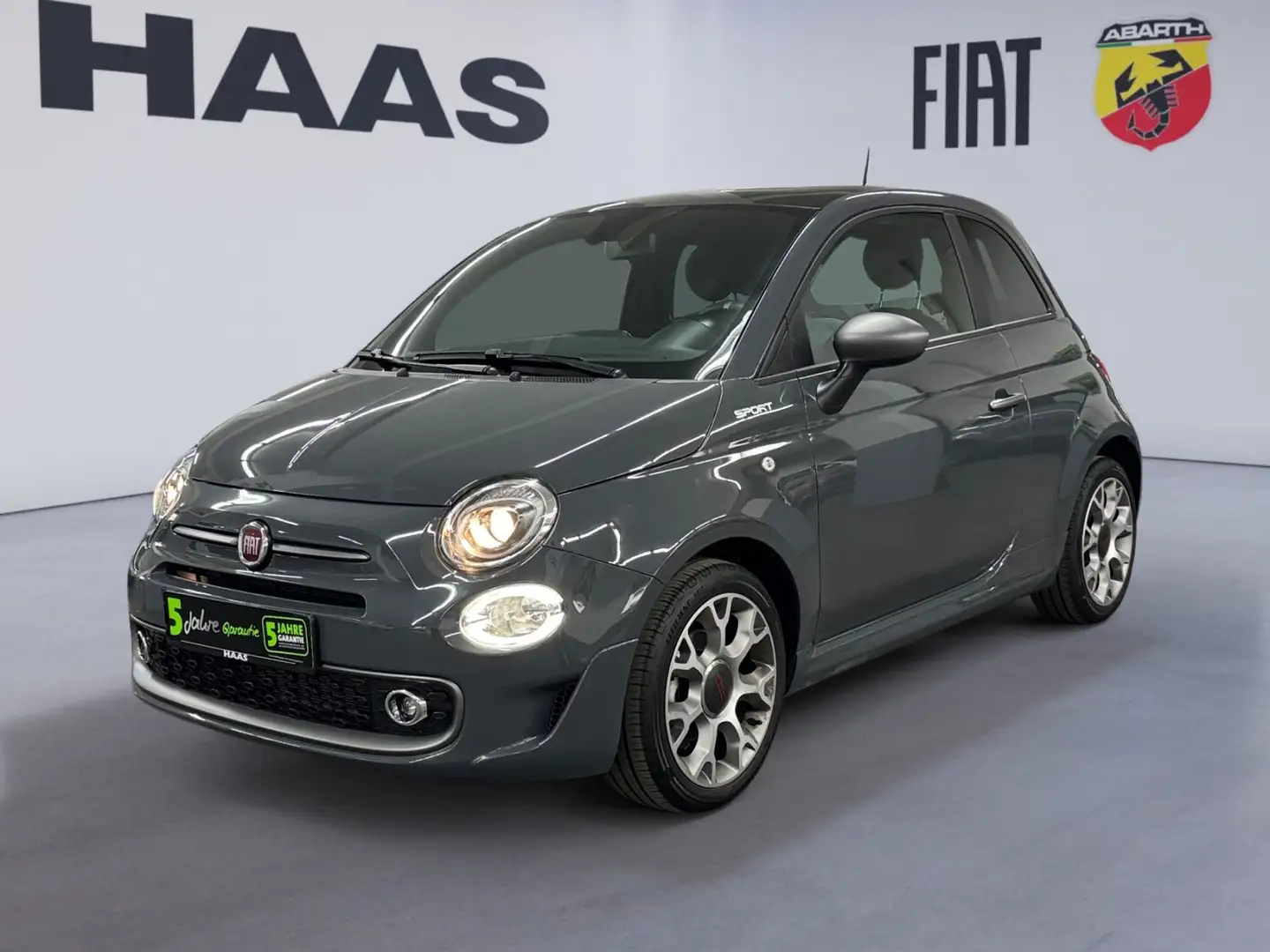 Fiat 500 1.0 Sport (2019- ) Panoramadach, Klima Grau - 2