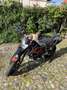 KTM 690 SMC R Schwinge und Fußrastenhalterung Schwarz Lackiert Negru - thumbnail 1