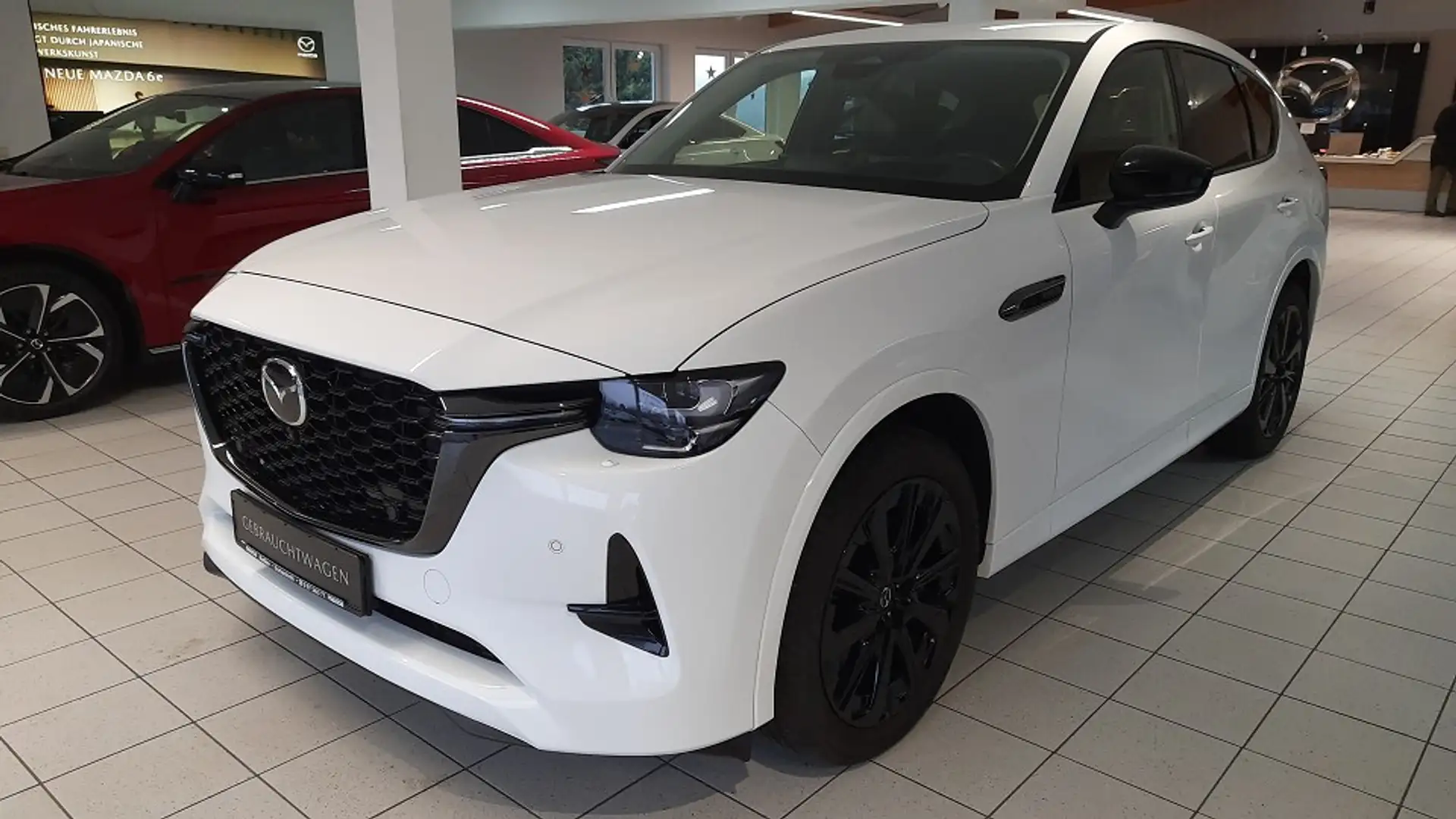 Mazda CX-60 2.5L e-Skyactiv PHEV Homura *ConP*DrivP*ComP*AHK*G Blanc - 1