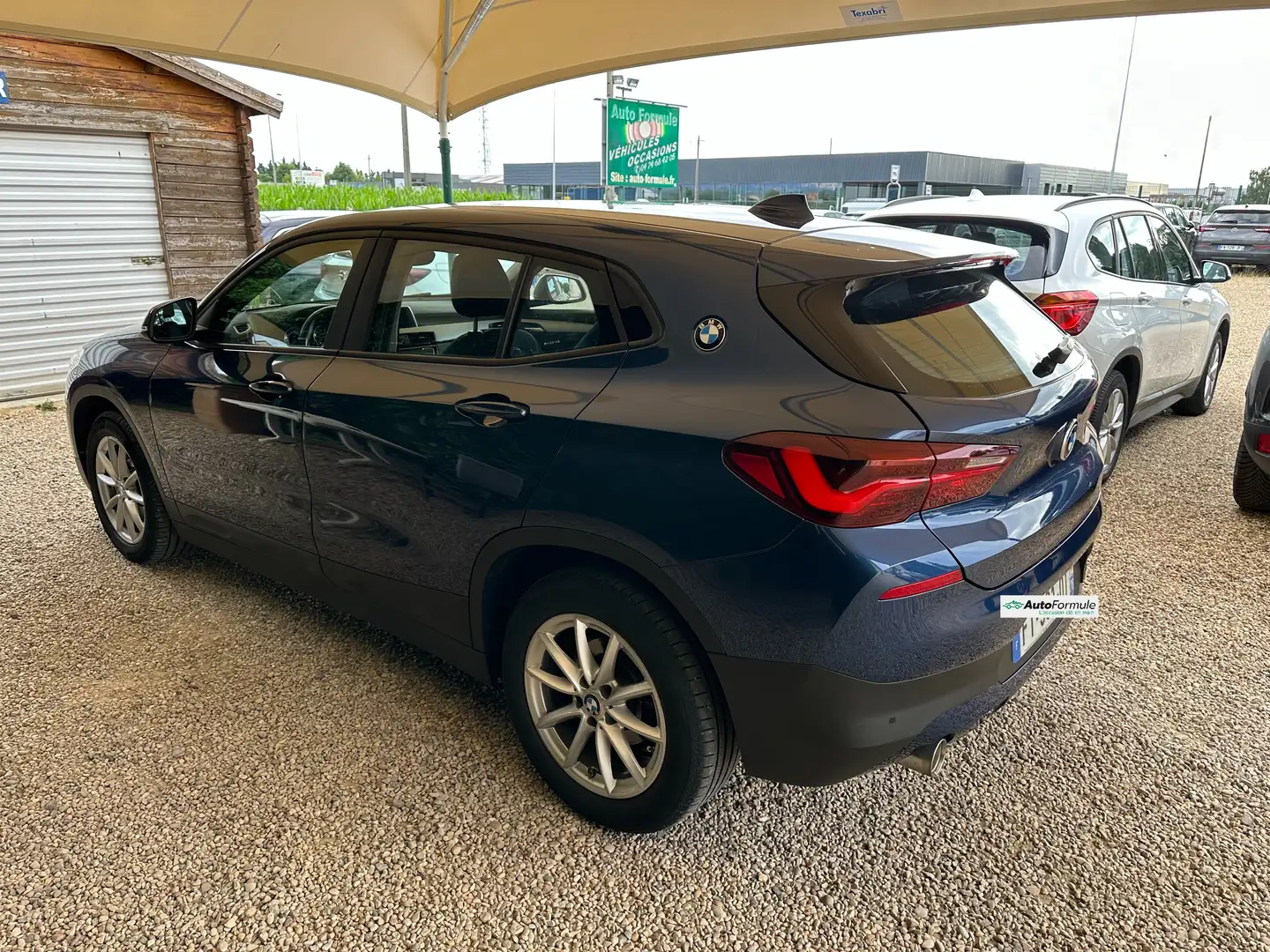 BMW X2 18i 136ch Première Boite auto DKG7 2020 Bleu - 2
