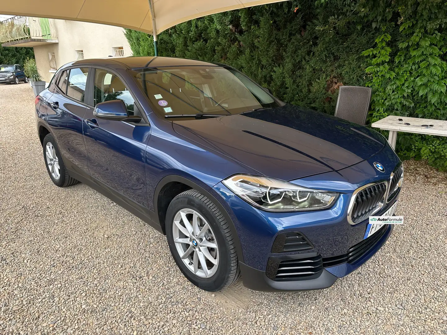 BMW X2 18i 136ch Première Boite auto DKG7 2020 Bleu - 1