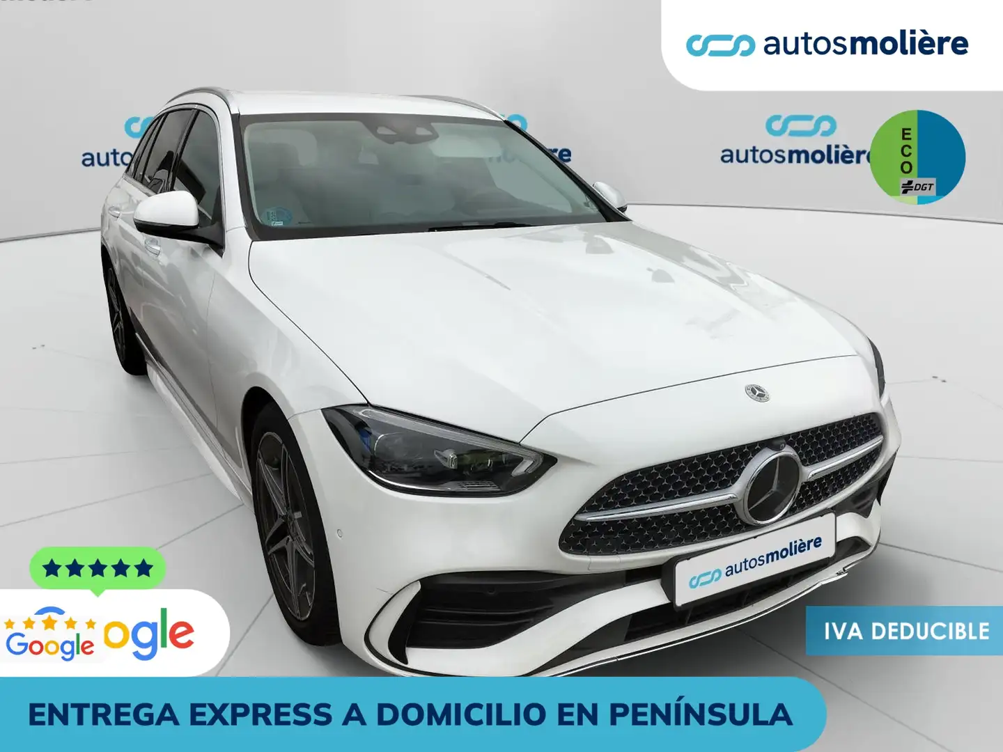 Mercedes-Benz C 220 Estate 220d 9G-Tronic Blanco - 2