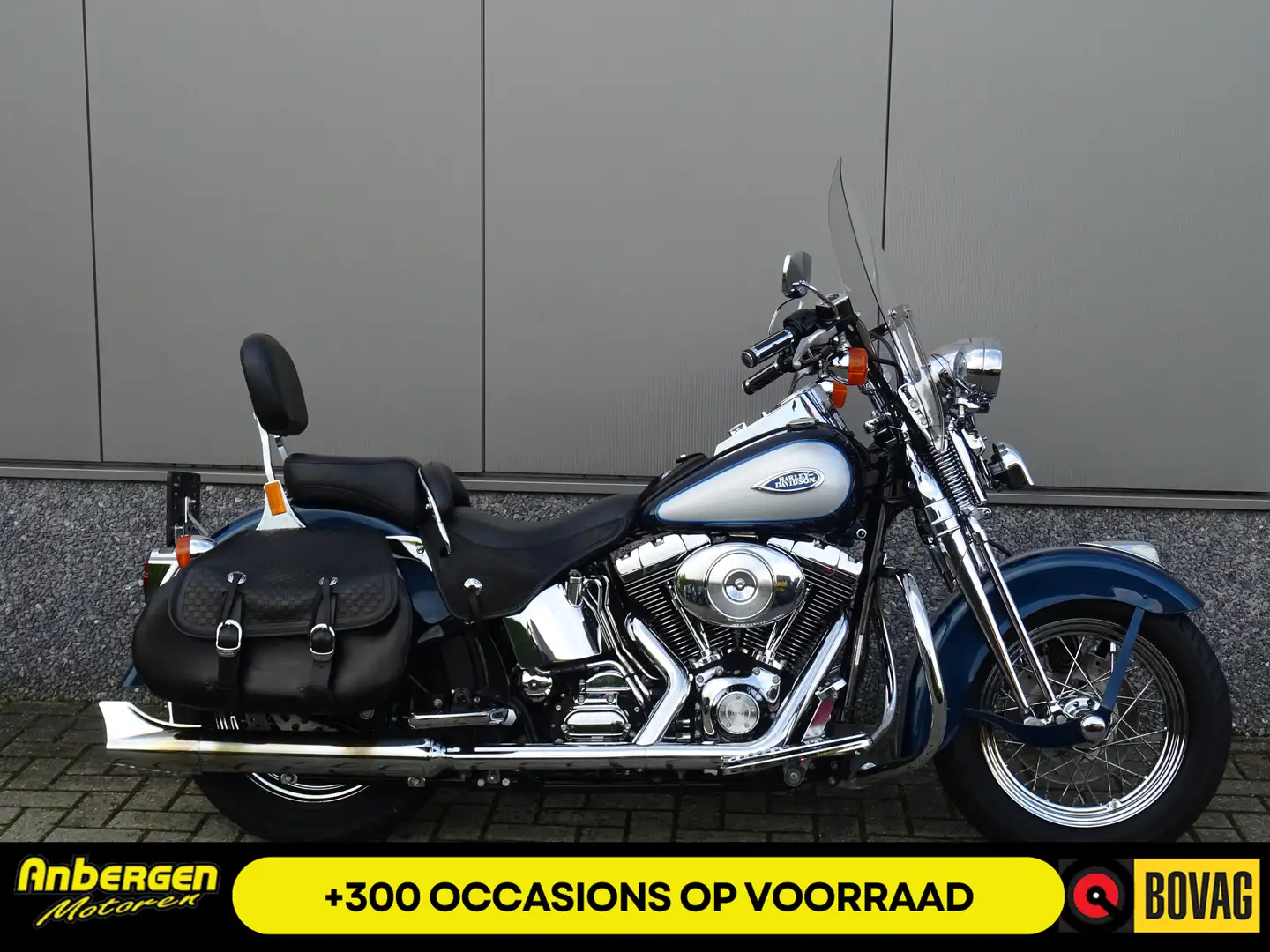 Harley-Davidson Heritage Springer FLSTS Синій - 1