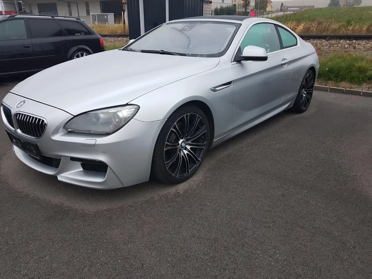 BMW 640 640d Coupe Silber - 1