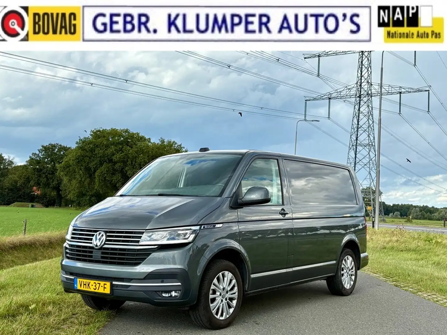 Volkswagen Transporter 2.0 TDI L1H1 Bulli, 1e Eig., LED, Navi, Virtual Gris - 1
