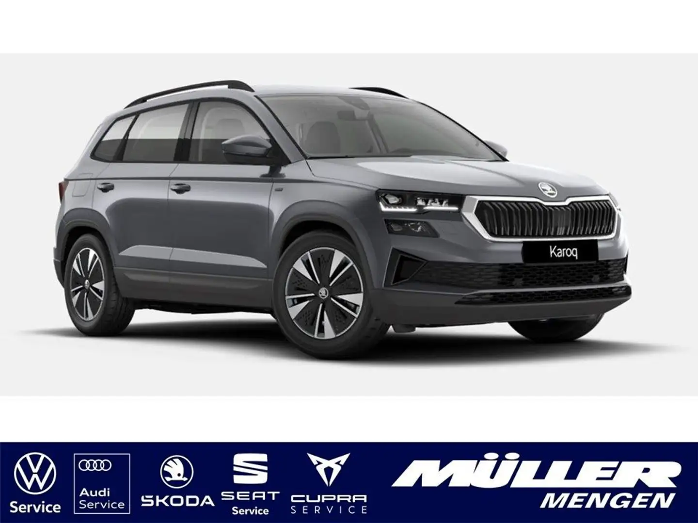 Skoda Karoq Tour 1,5 TSI DSG Navi|ACC|AHK|Matrix-LED Gris - 1