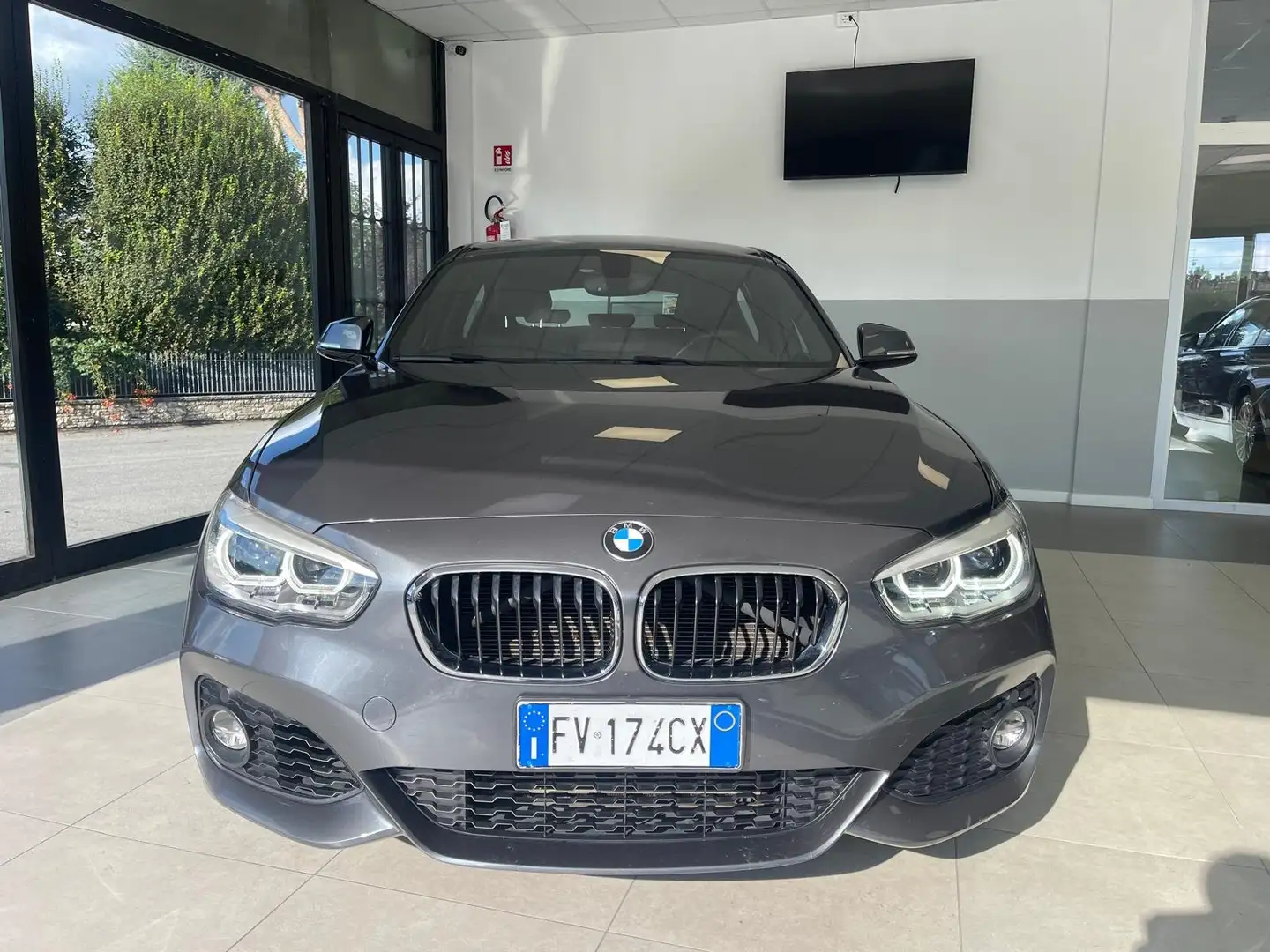 BMW 118 118i Msport 5p auto *TAGLIANDI BMW* *NO VINCOLI* Grau - 2