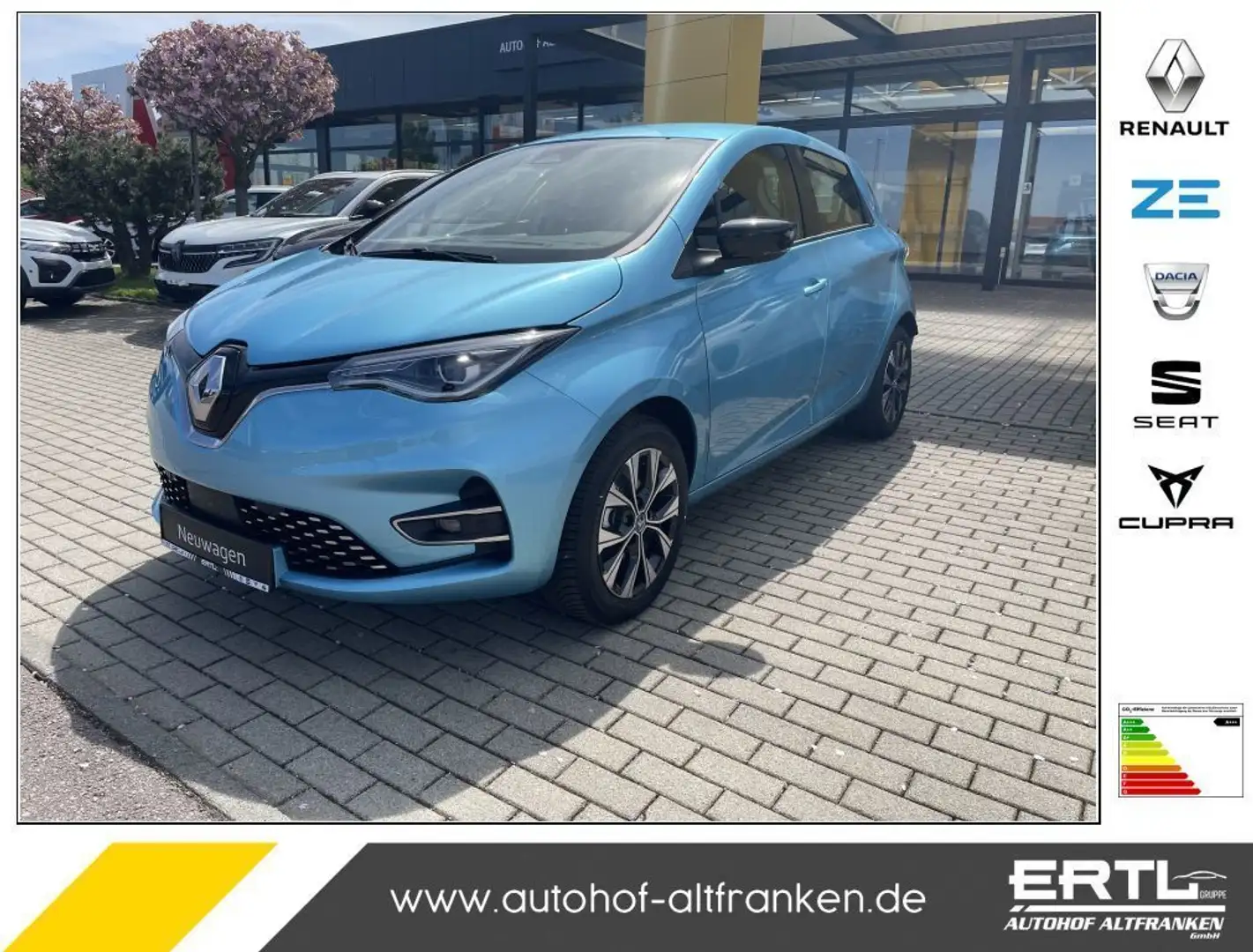 Renault ZOE E-Tech 100% el. E-Tech 100% elektrisch Blau - 1