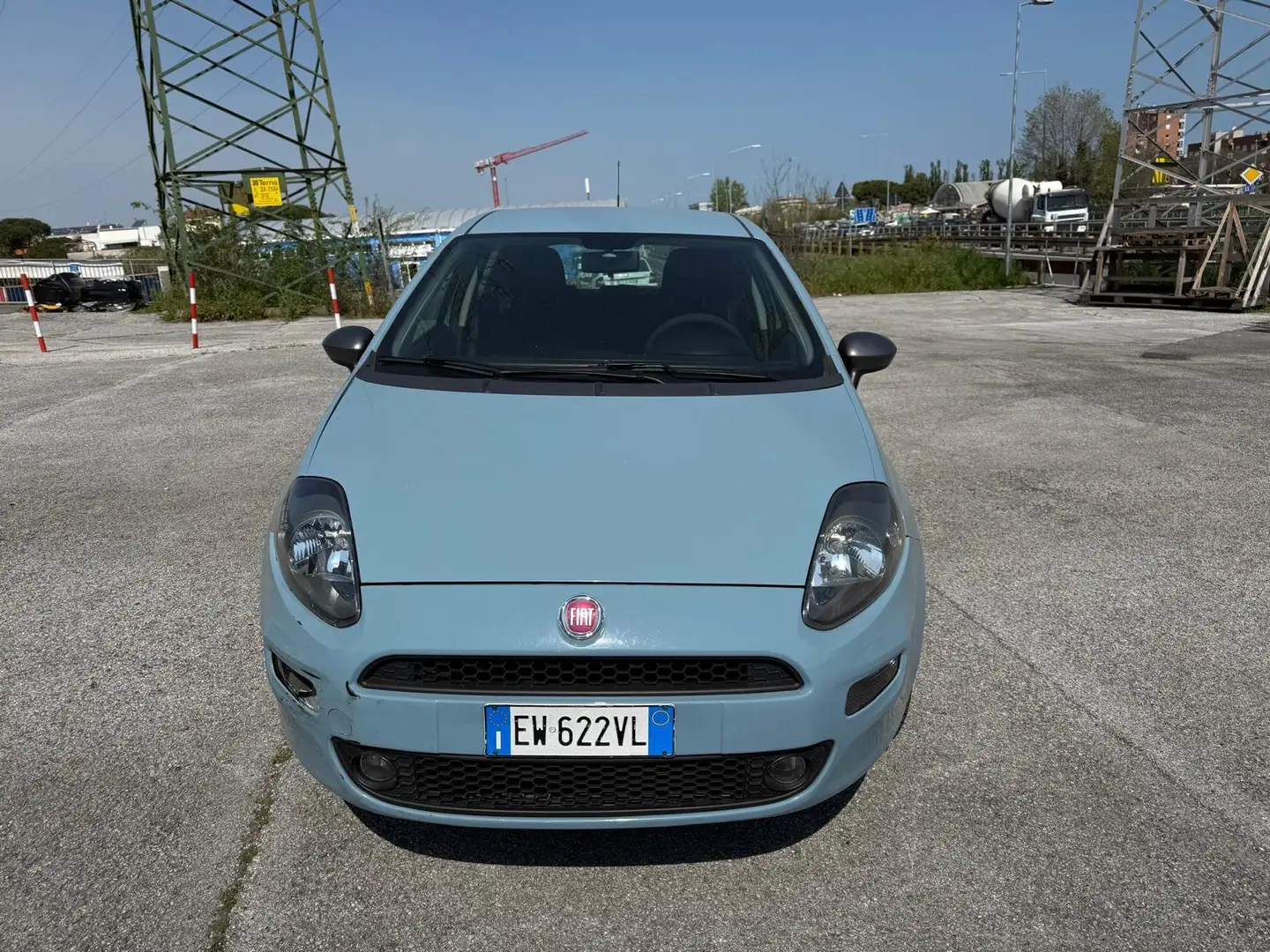 Fiat Punto Punto 5p 1.4 natural power Young 70cv Kék - 2