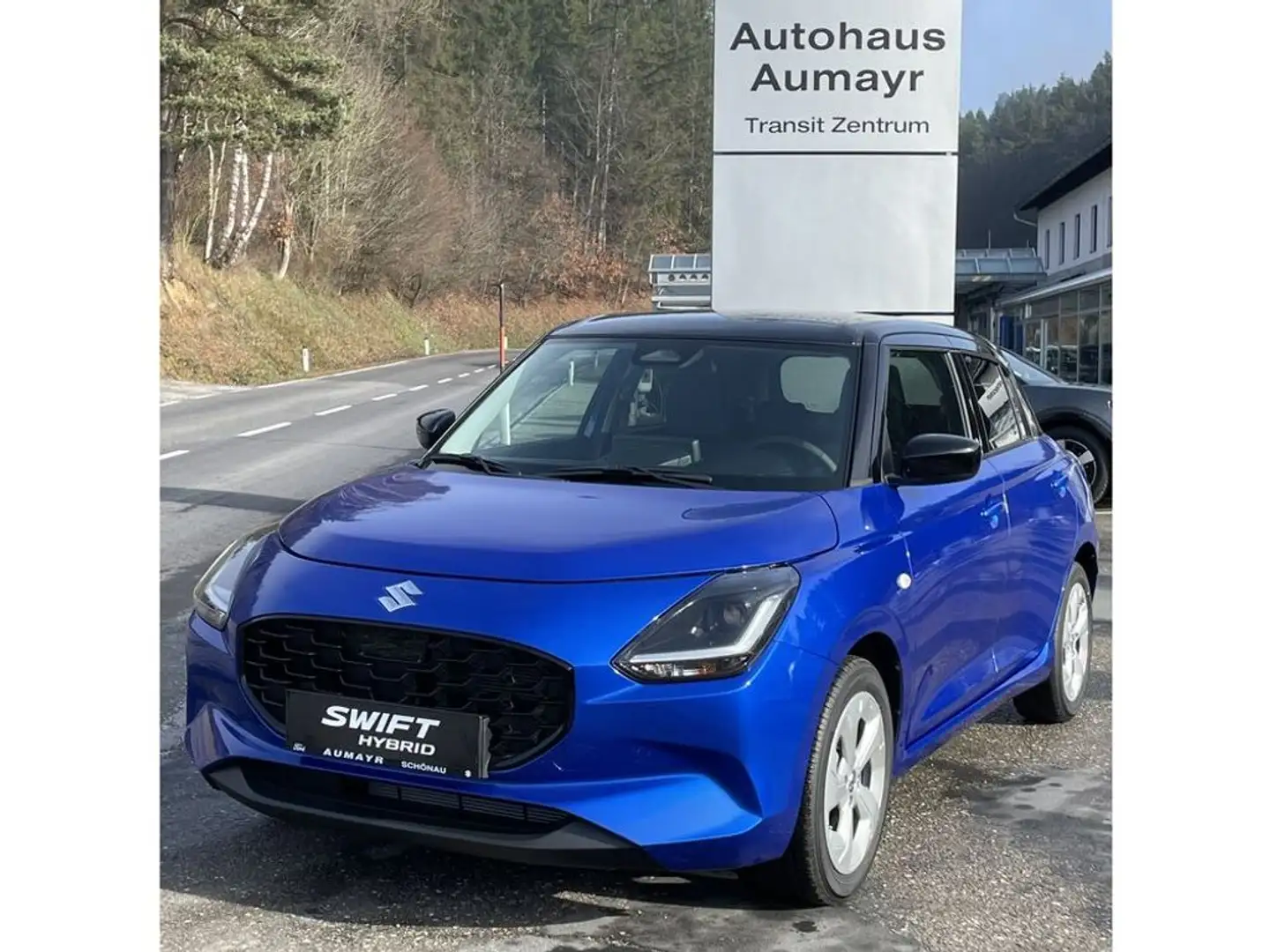 Suzuki Swift shine Hybrid Blauw - 1