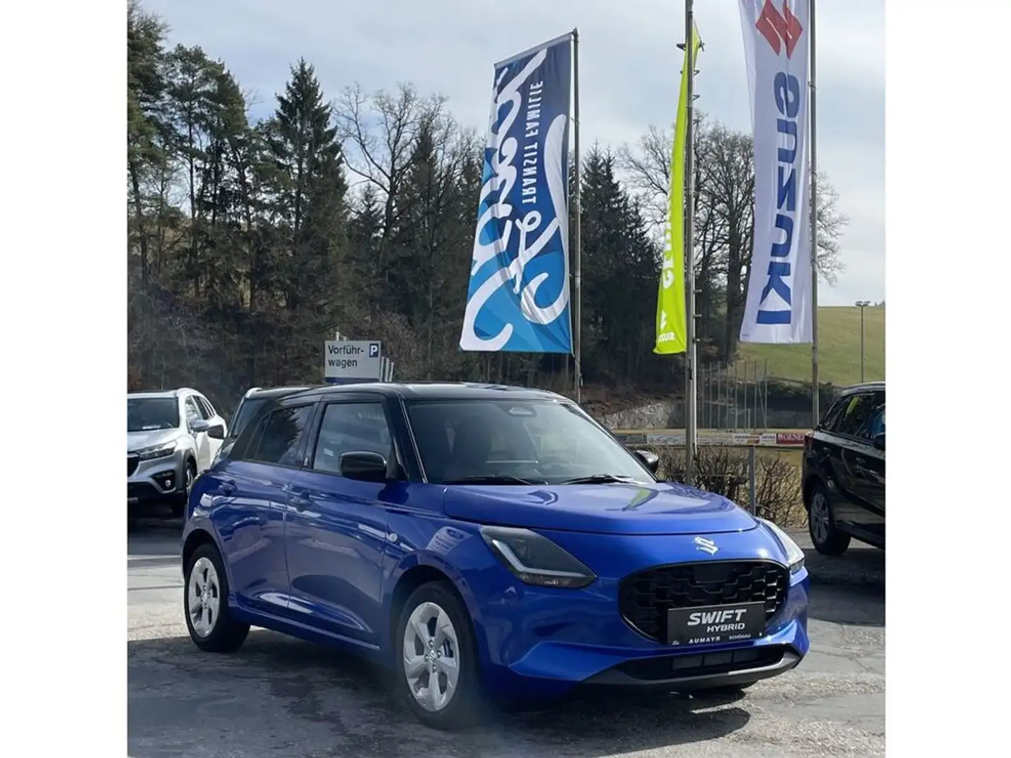 Suzuki Swift shine Hybrid Blauw - 2
