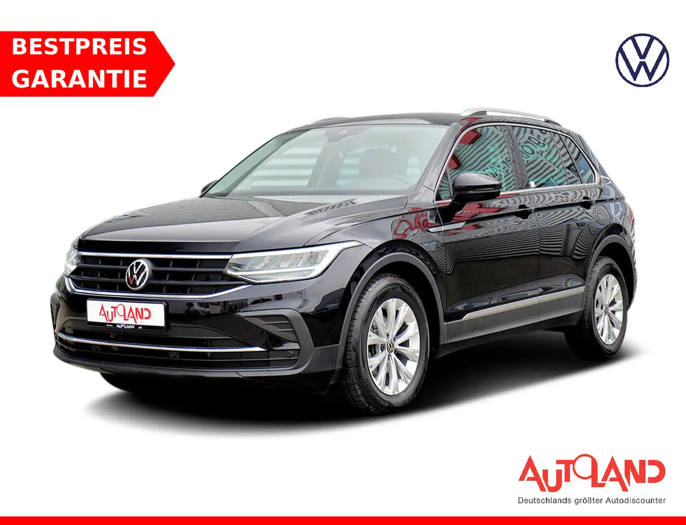 Volkswagen Tiguan 1.5 TSI Life LED Navi Virtual Cockpit AHK Schwarz - 1