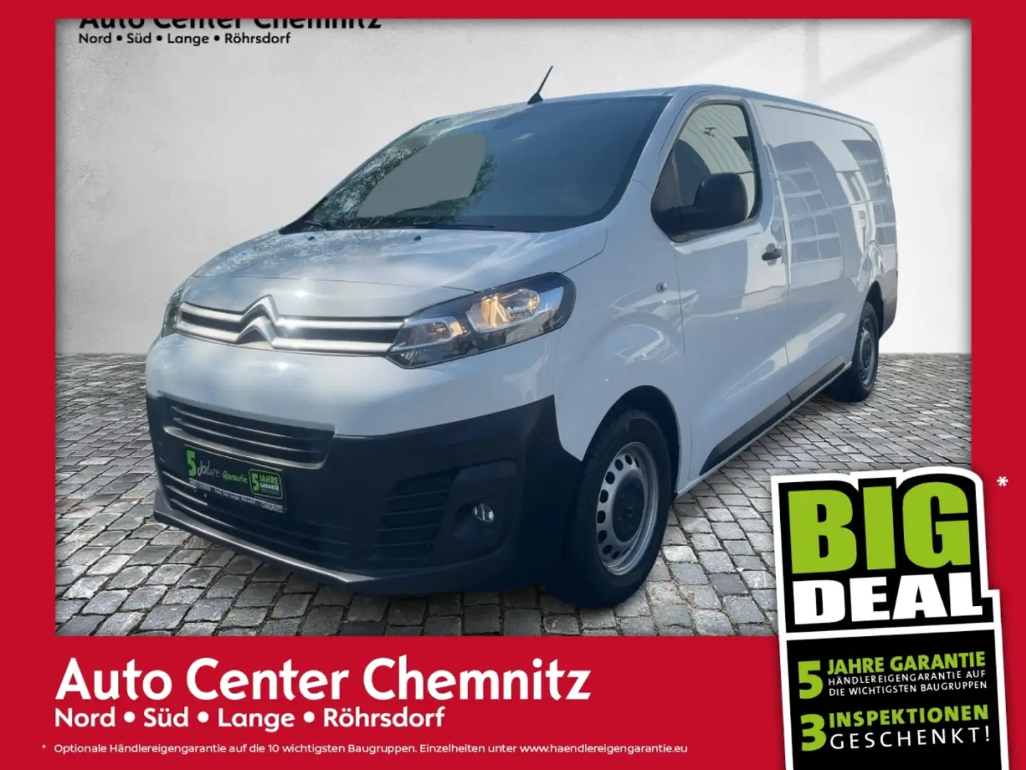 Citroen Jumpy Kasten Club XL L3H1 AHZV//Teilleder/PDC Blanco - 1