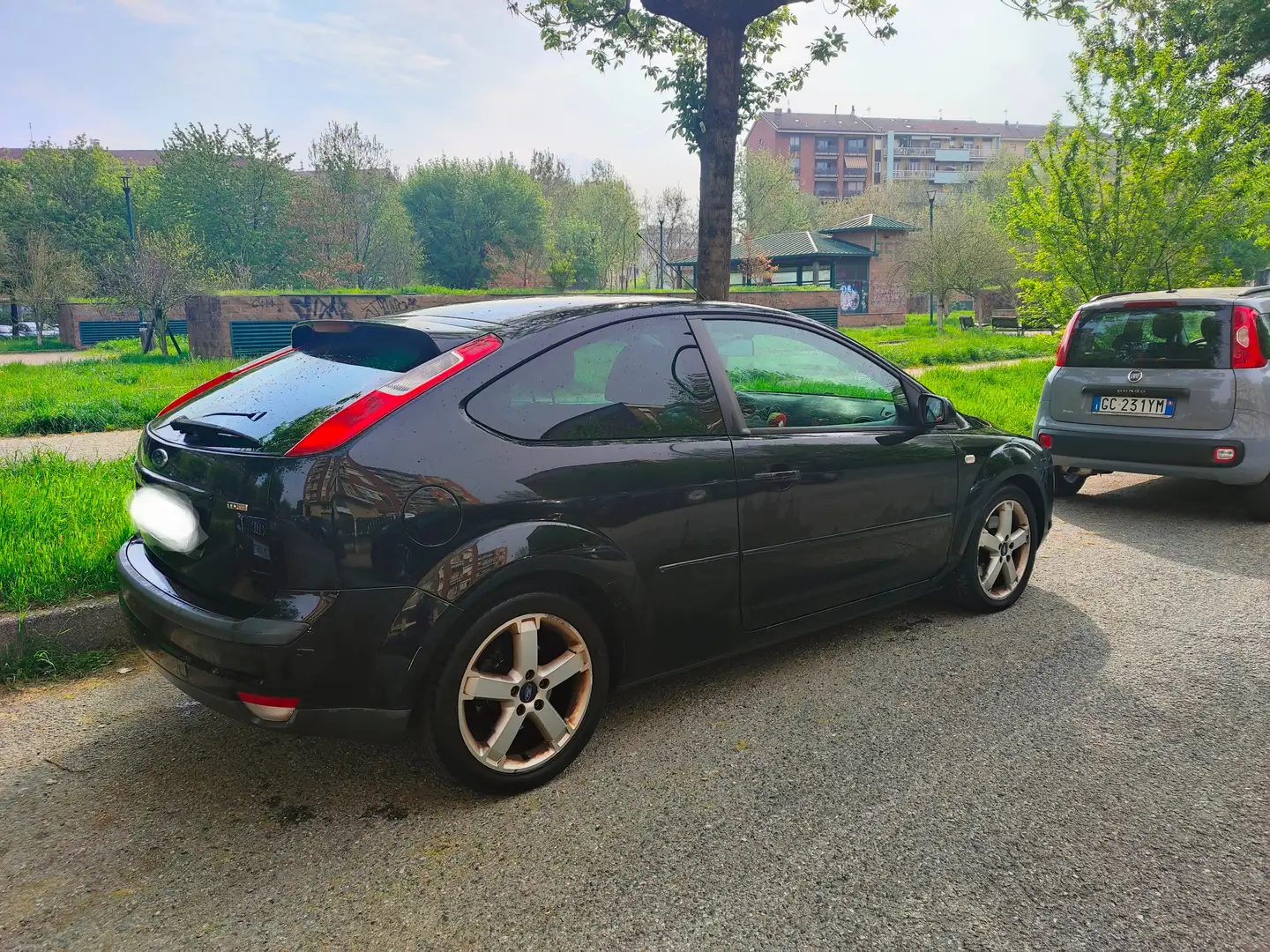 Ford Focus Focus II 2007 3p 1.8 tdci 115cv Nero - 1