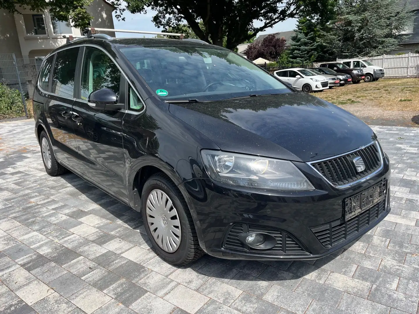 SEAT Alhambra 2.0 TDI Style DSG / 7-Sitzer / TÜV NEU Schwarz - 2