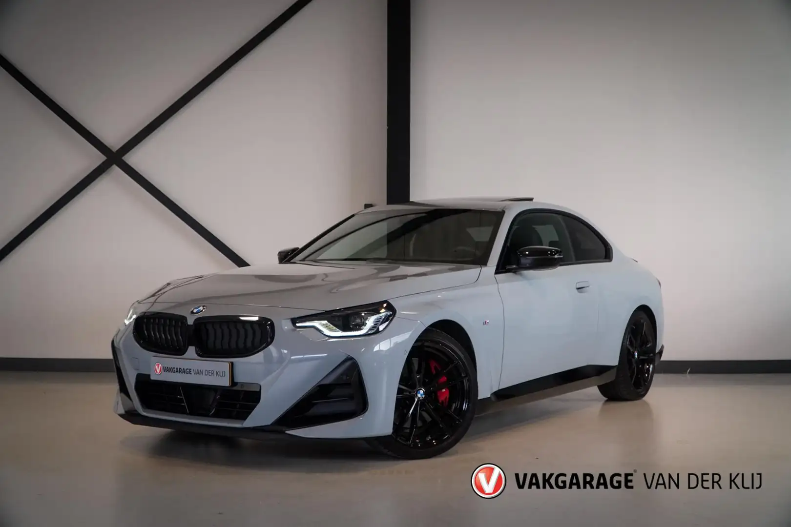 BMW 220 2-serie Coupé 220i M-Sport Pro | Schuifdak | Head- Grijs - 1