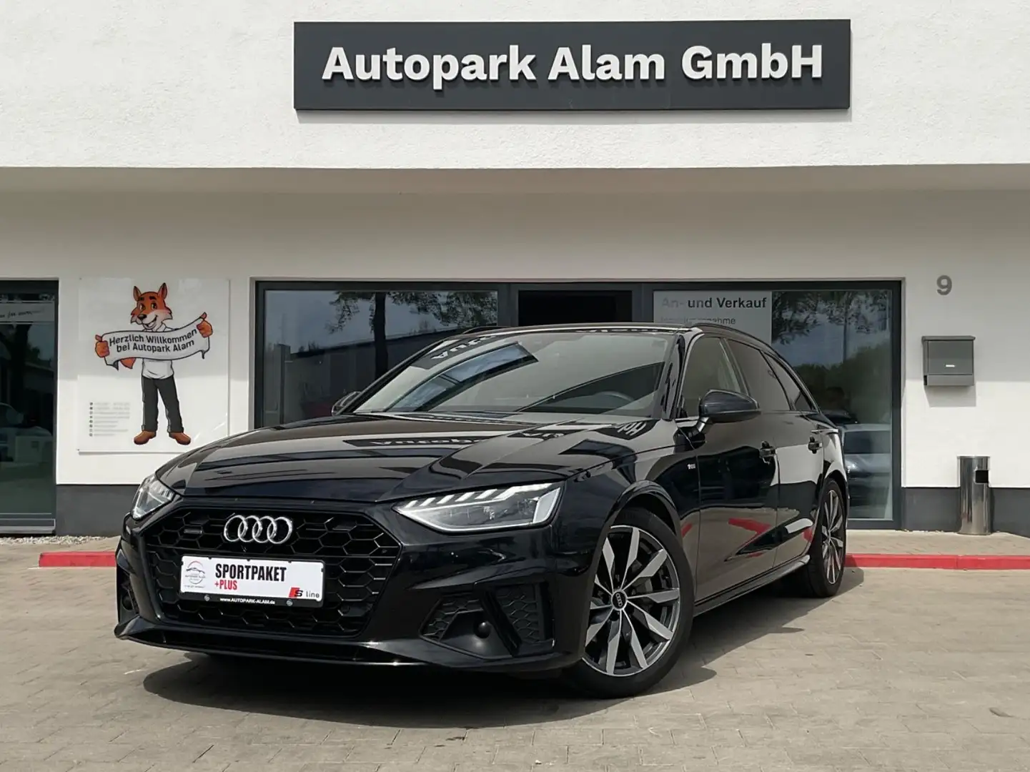 Audi A4 Av.40 TFSI quat.S line AHK RFK ACC ViCo Optik Zwart - 1