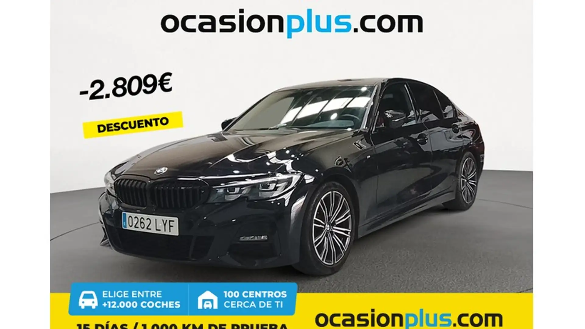 BMW 318 318dA Negro - 1