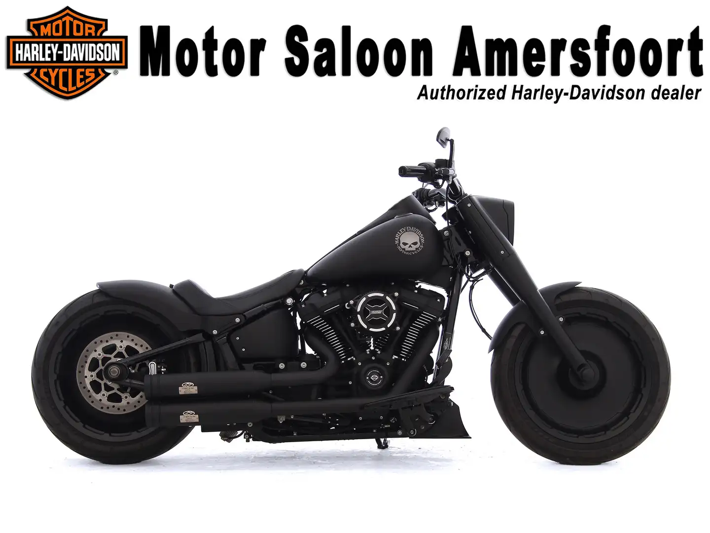 Harley-Davidson Fat Boy FLFBS SOFTAIL CUSTOM BUILD / FATBOY Negro - 1