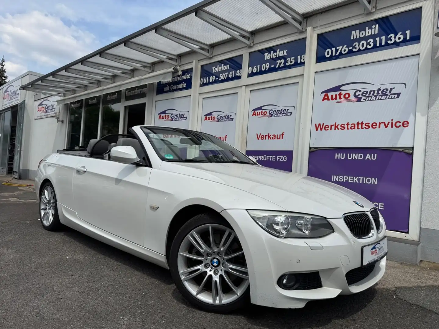 BMW 325 i Cabrio #Aut.#*MPaket*Navi*Leder*Xenon*Mmry* Alb - 1