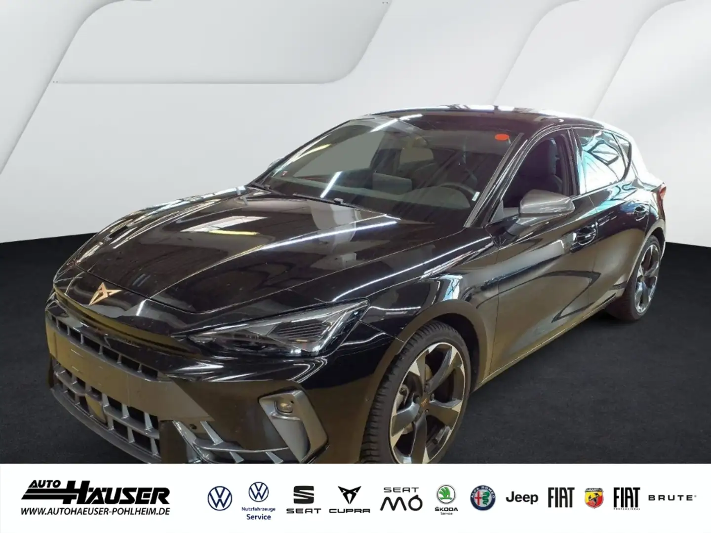CUPRA Leon 1.5 eTSI DSG NAVI KAMERA PARK ACC LED SITZHZG APP- Schwarz - 1