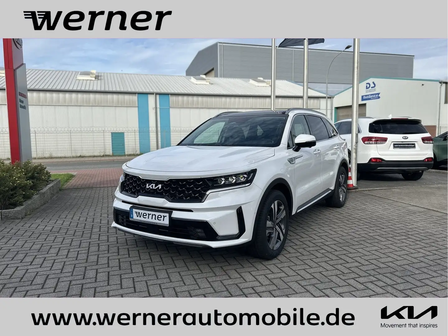 Kia Sorento 1.6 T Hybrid Platinum AWD 7-Sitzer AHK Weiß - 1