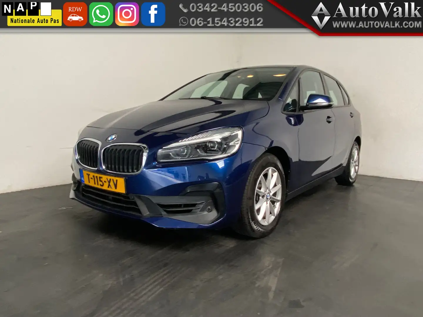 BMW 218 2-serie Active Tourer 218i High Executive Edition Blauw - 1