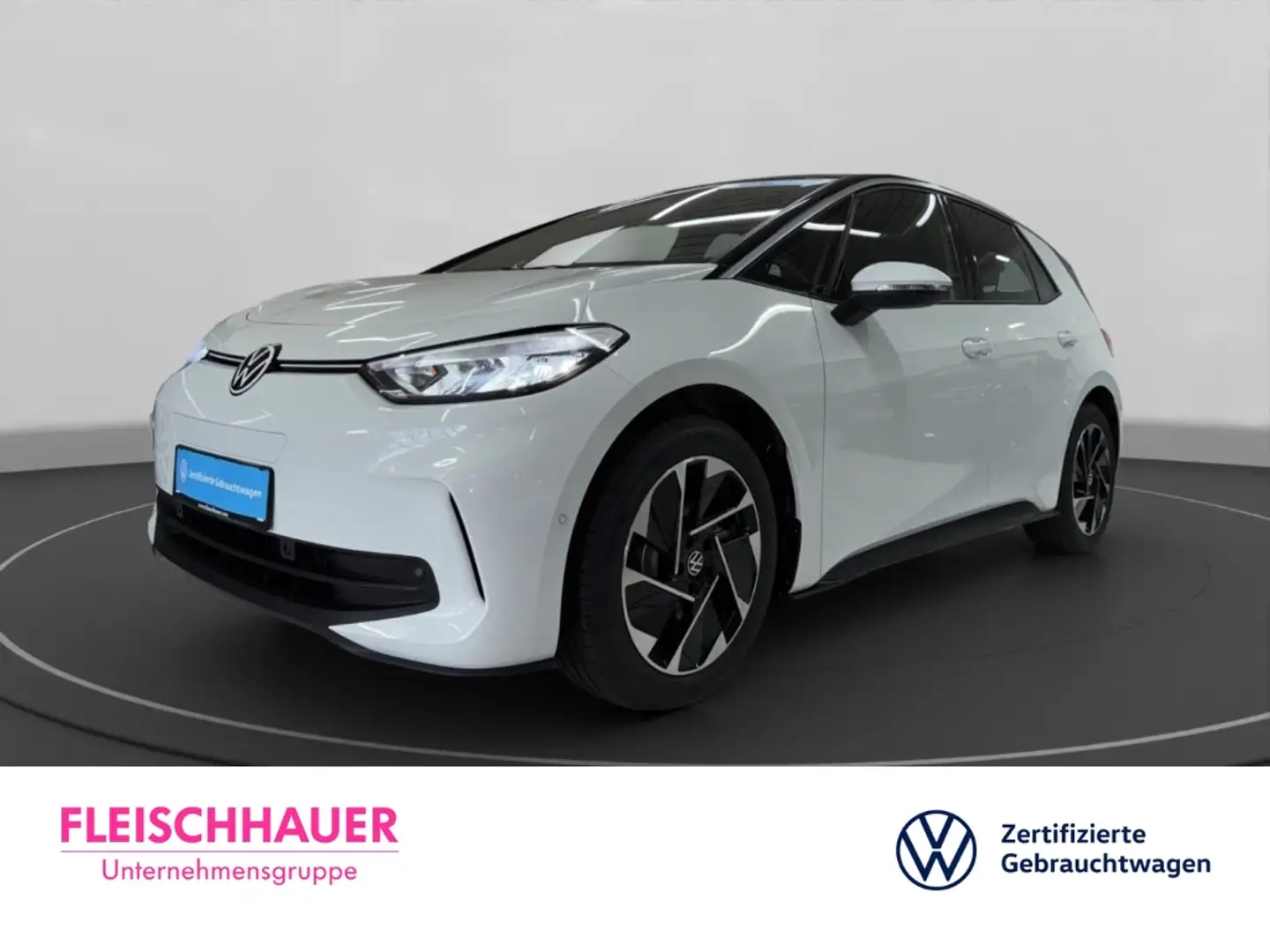 Volkswagen ID.3 Pro LED+ACC+NAVI+RFK+SHZ+DC+CARPLAY Weiß - 1