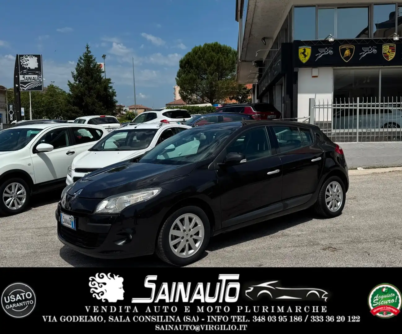 Renault Megane Megane 1.5 dci Luxe 110cv Garanzia 24 mesi Nero - 1