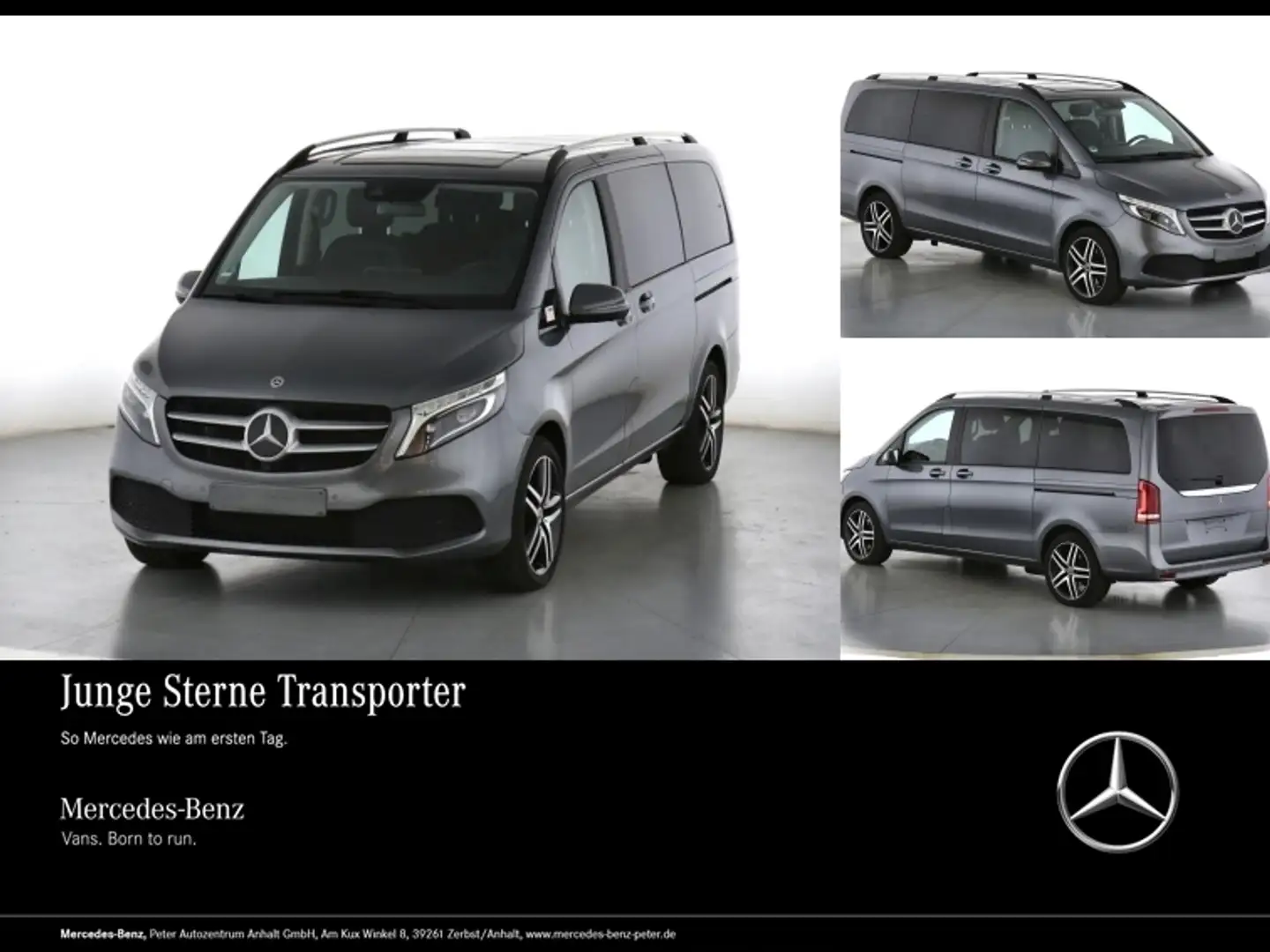 Mercedes-Benz V 250 V250d 4M Avantgarde Distronic/Burmester/360° Szary - 1