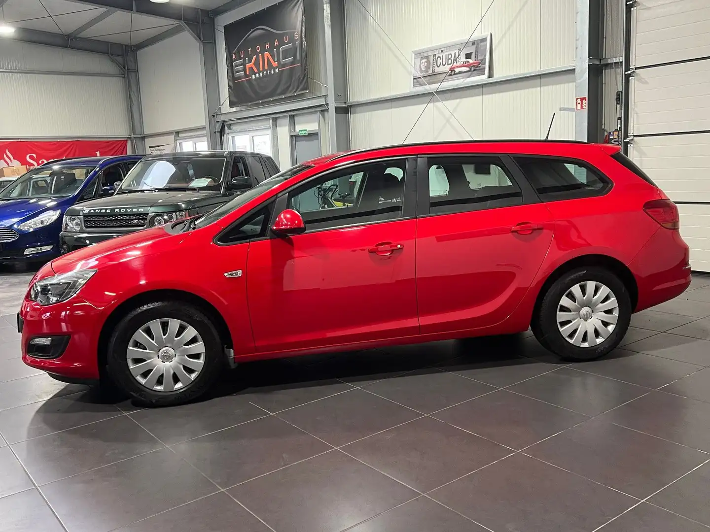 Opel Astra J 1.6 CDTi ST **Klima*Tempomat*Bluetooth** Rouge - 2