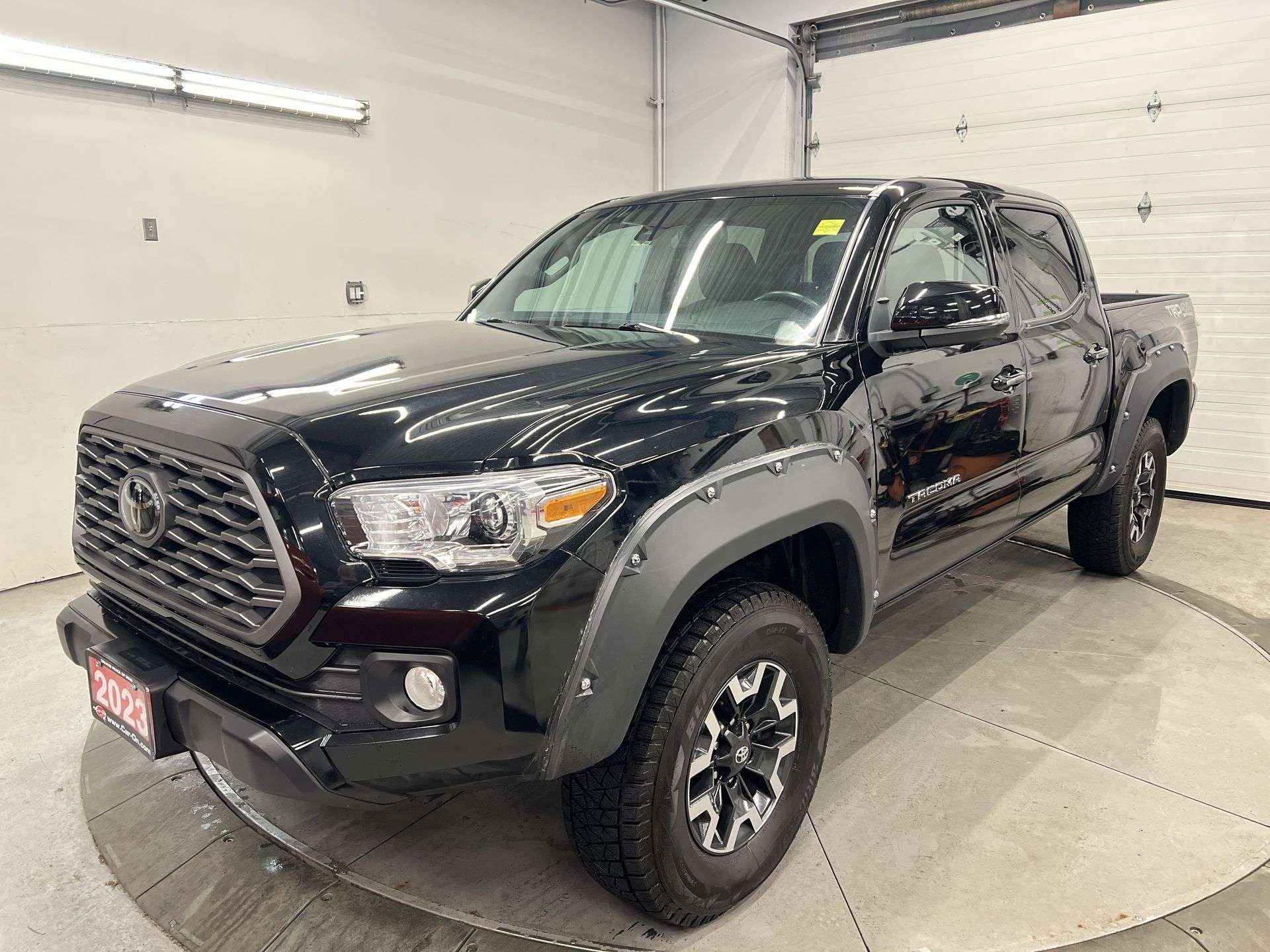 Black 2023 Toyota Tacoma Pickup Truck Four-Wheel Drive Automatic