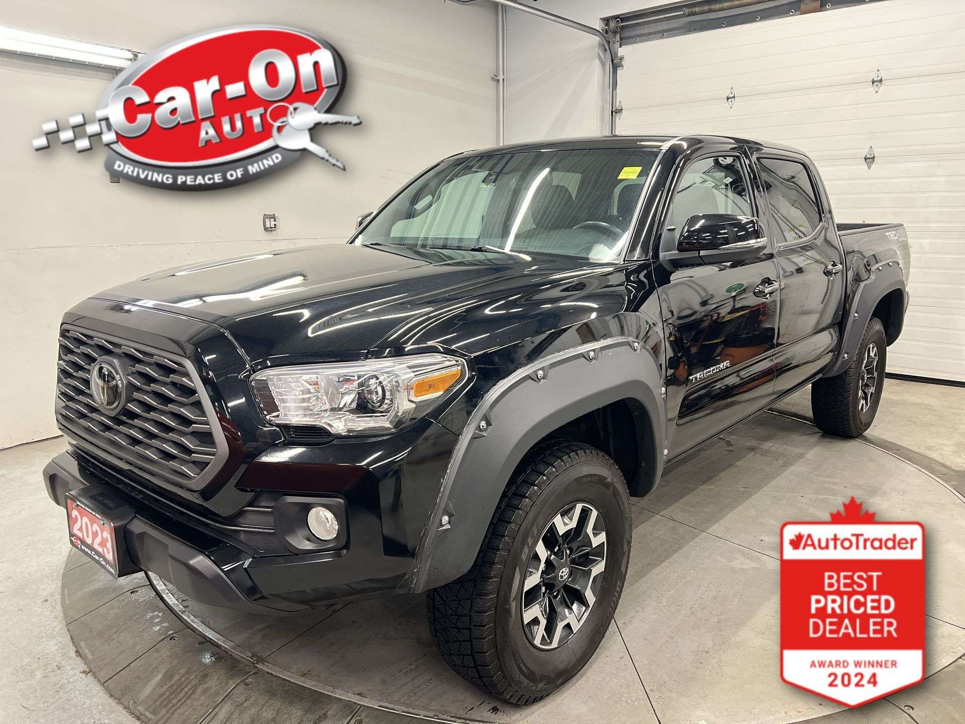 Black 2023 Toyota Tacoma Pickup Truck Four-Wheel Drive Automatic