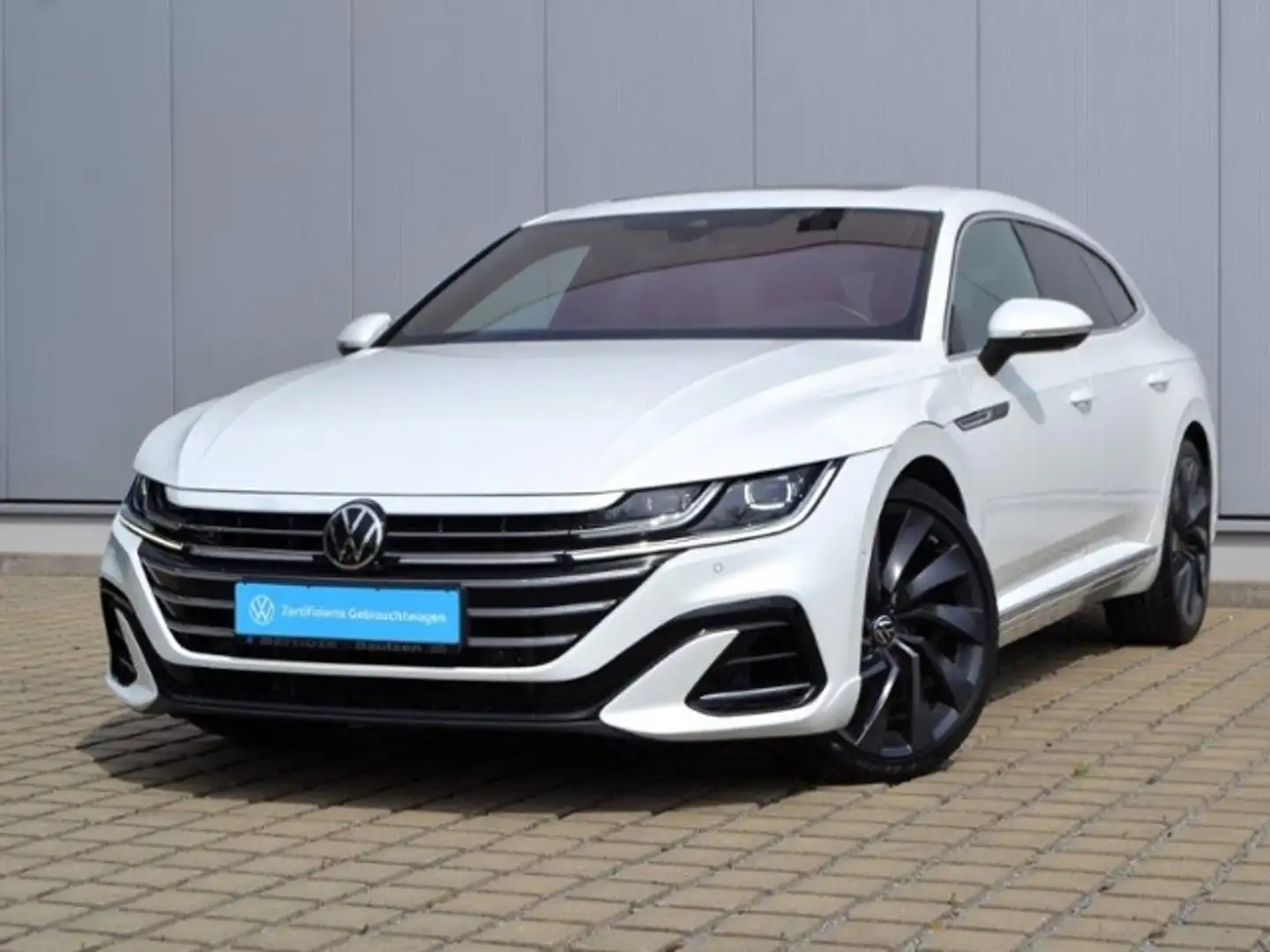 Volkswagen Arteon SB 2.0 TDI 200 PS 4Motion DSG R-Line VOLL/AHK/20- Blanc - 2