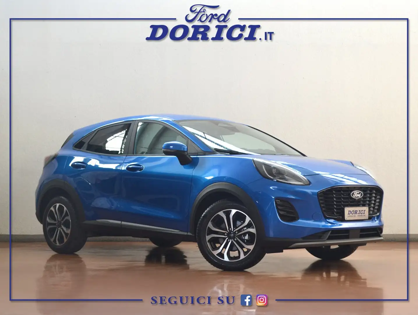 Ford Puma Titanium 1.0 Ecoboost Hybrid 125 CV Powershift Blu/Azzurro - 1