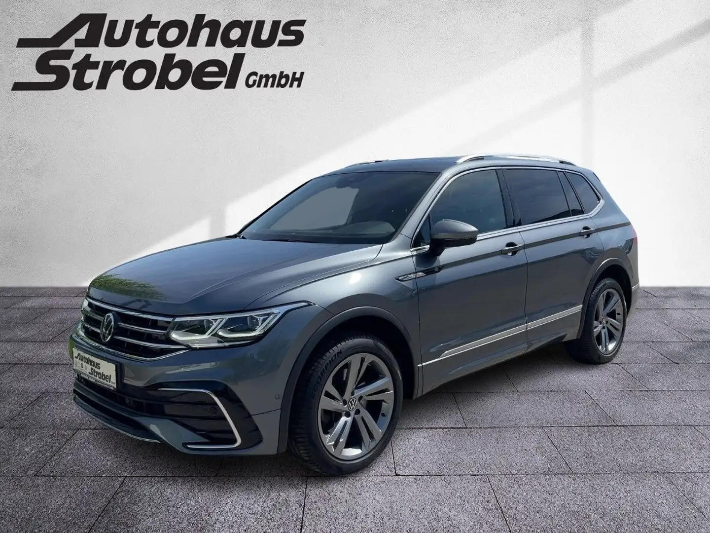 Volkswagen Tiguan Allspace 2.0 TSI DSG 4M R-Line AHK ACC LE Grau - 2
