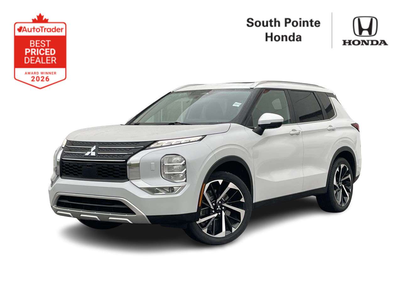 2023 Mitsubishi Outlander GT S-AWC, Heated Seats/Steering, Moonroof, Carplay