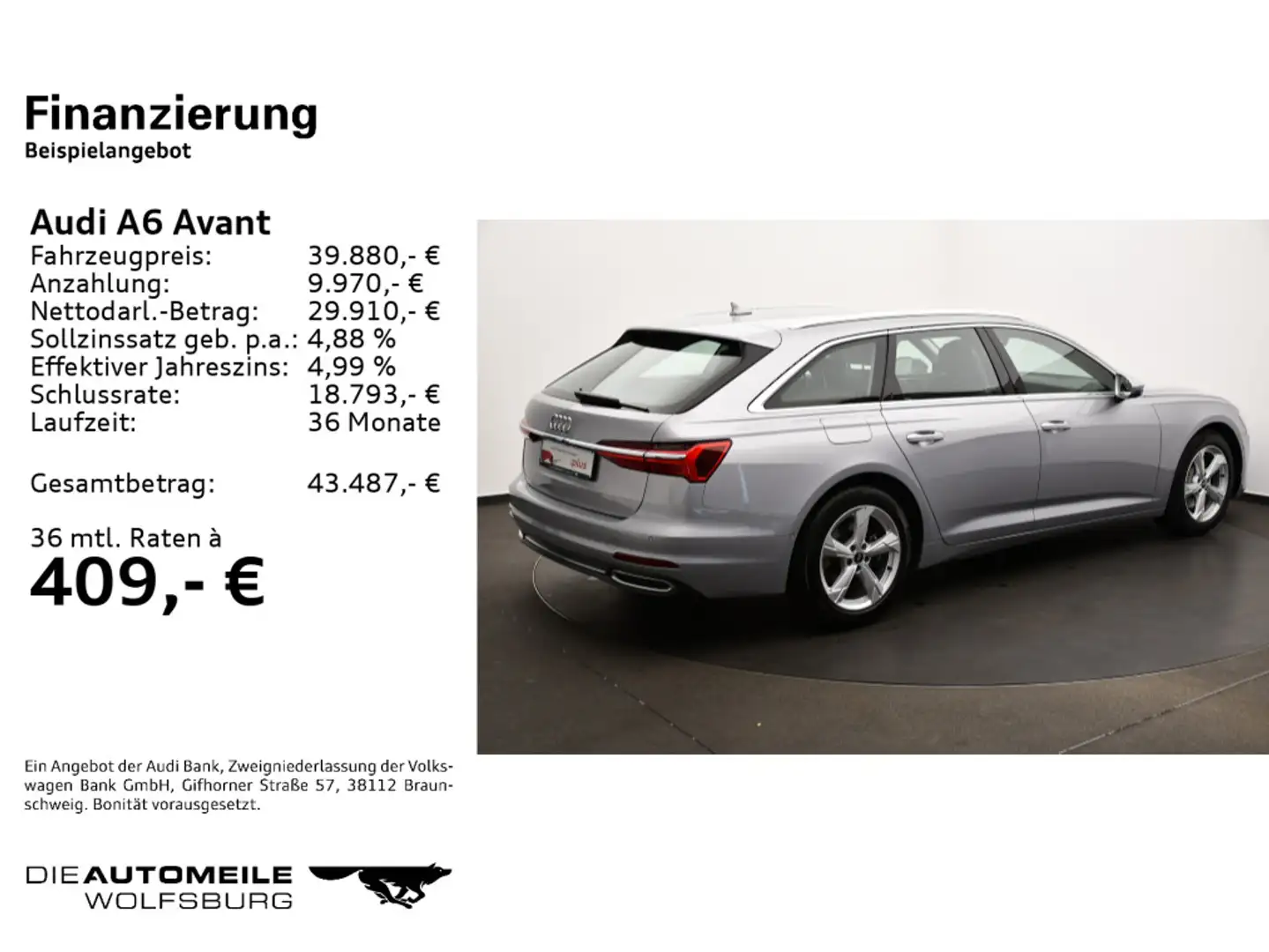 Audi A6 50 TDI Tiptronic quattro Standhzg/ACC/R Silber - 2