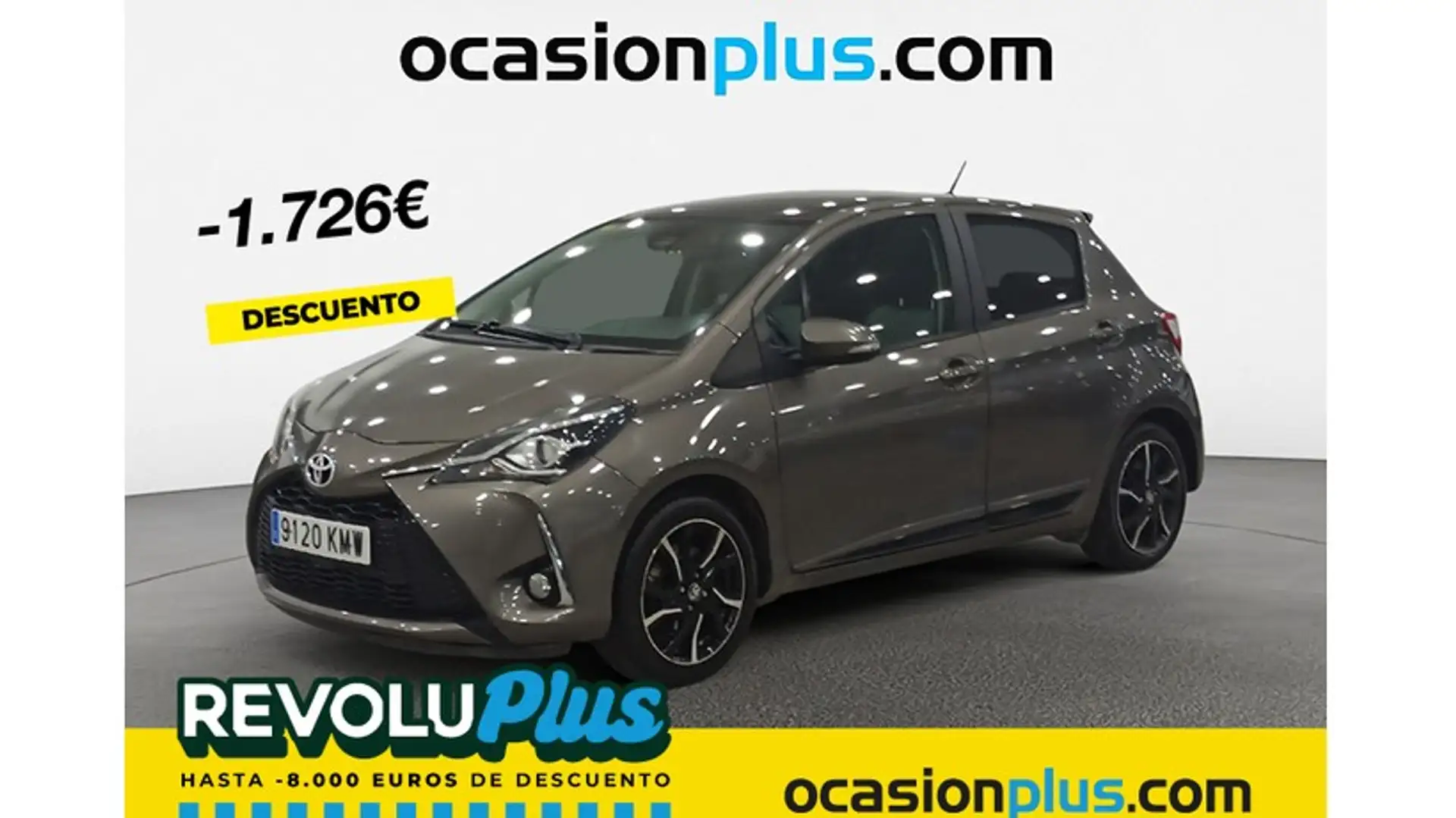Toyota Yaris 1.5 Active Gris - 1