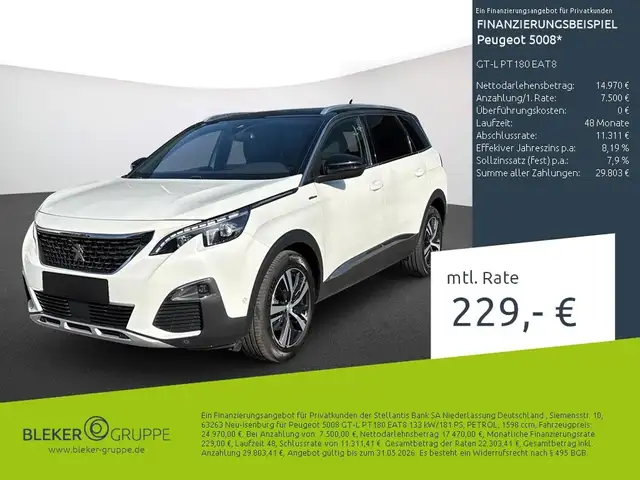 Peugeot 5008 GT L PT180 EAT8