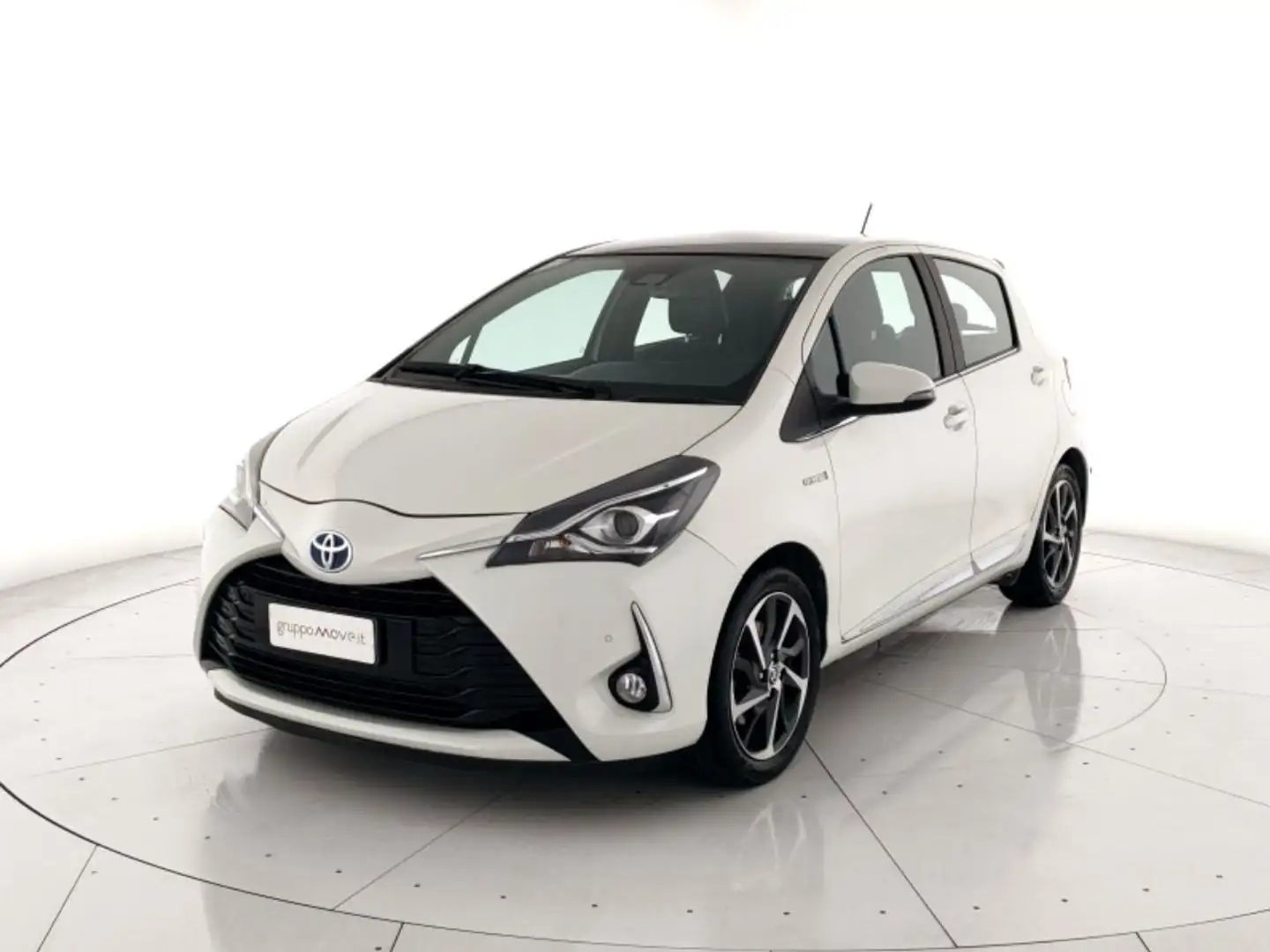 Toyota Yaris 5p 1.5 Hybrid Style Automatica Bianco - 1