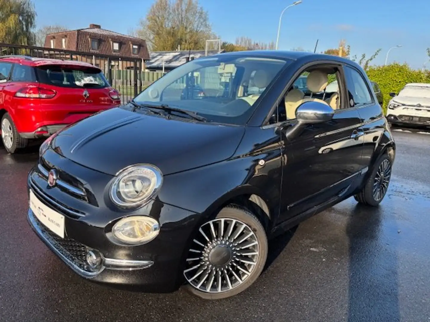 Fiat 500 1.2 benzine  Mirror Zwart - 1