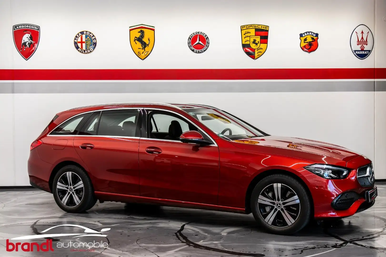 Mercedes-Benz C 300 T e / DE / AHK / Pano / Designo Lack Rouge - 1