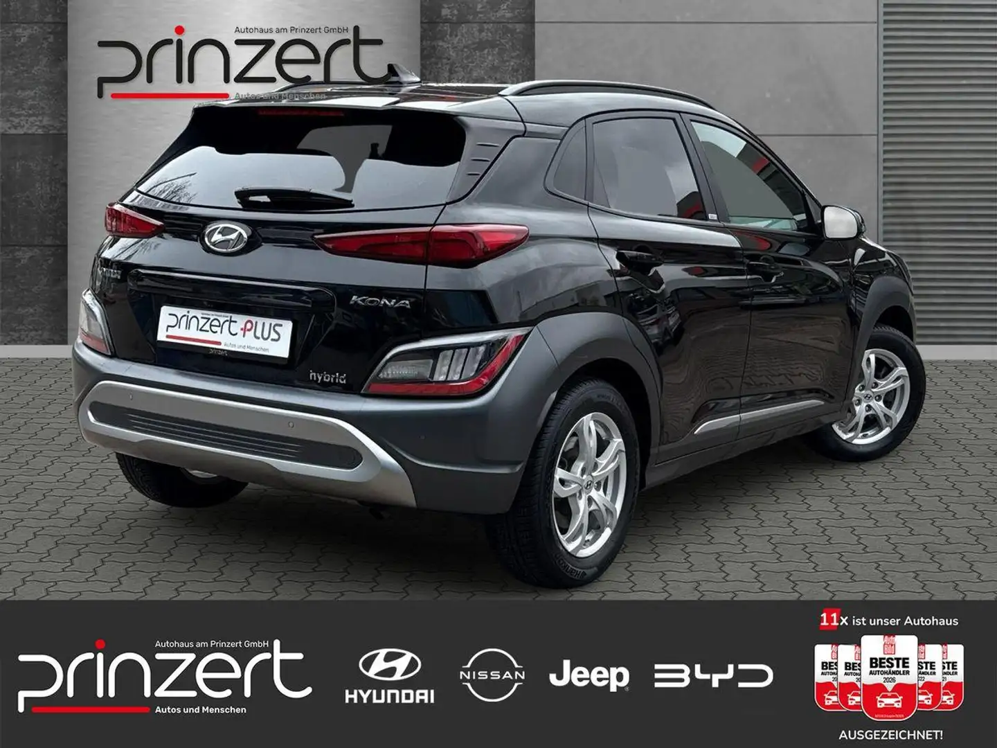 Hyundai KONA 1.6 GDI Hybrid DCT "Prime" Sitz-Paket*LED Schwarz - 2