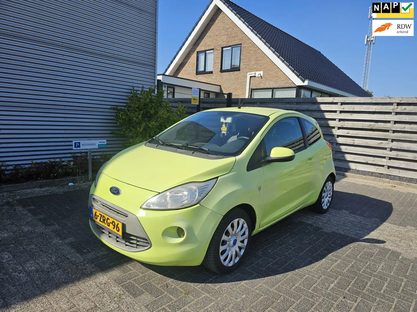Ford Ka/Ka+ 1.2 Limited Airco Bj:2009 NAP! Yeşil - 1