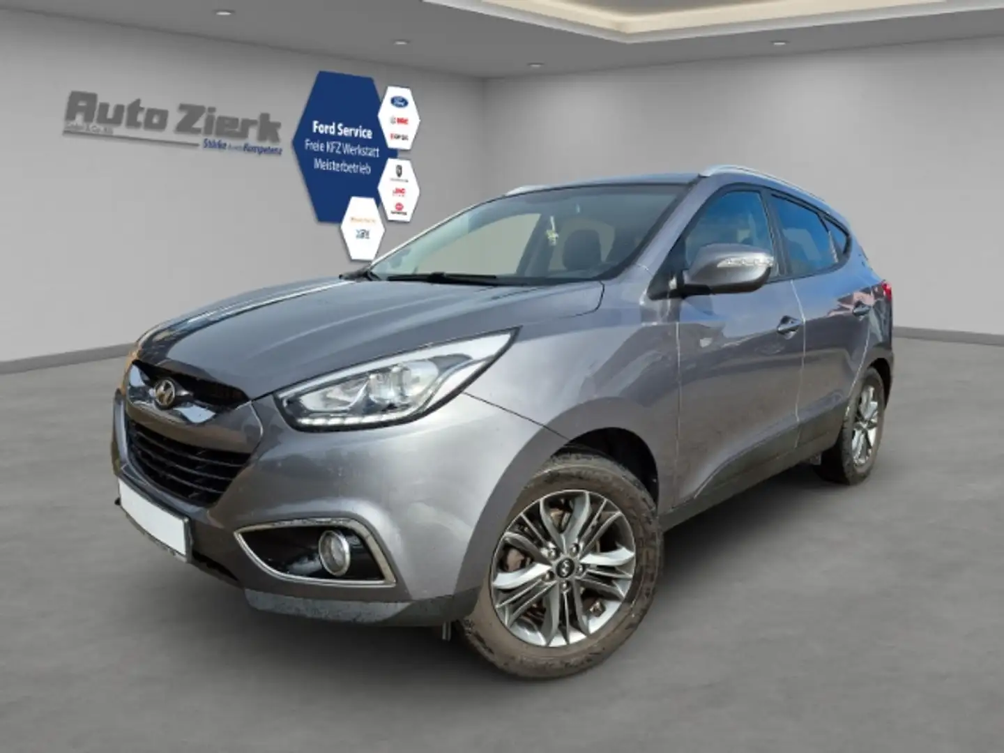 Hyundai iX35 Style Automatik-Getriebe Winterräder Teilleder Gris - 1