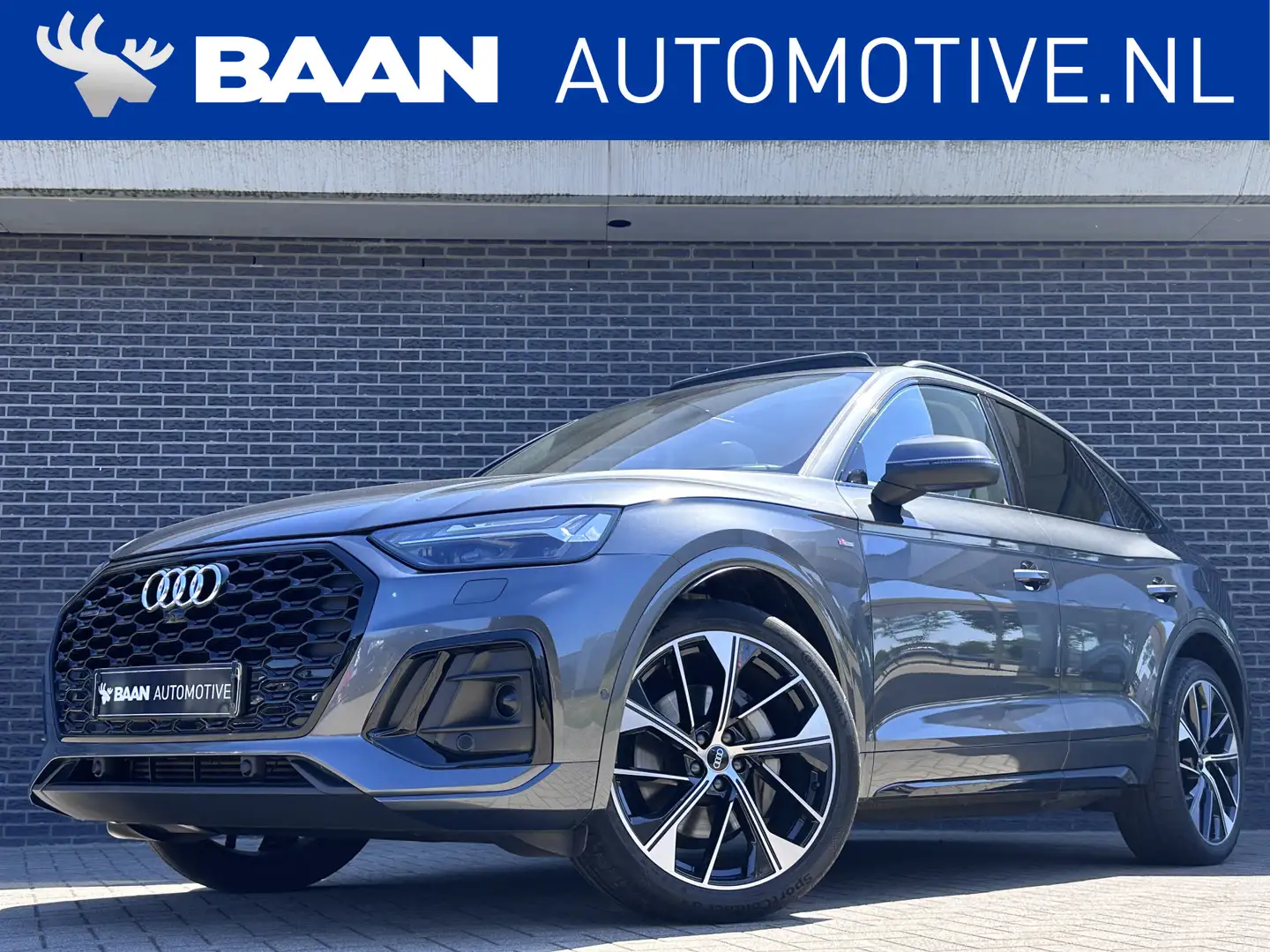 Audi Q5 Sportback 55 TFSI e S edition | Luchtvering | Pano Gris - 1