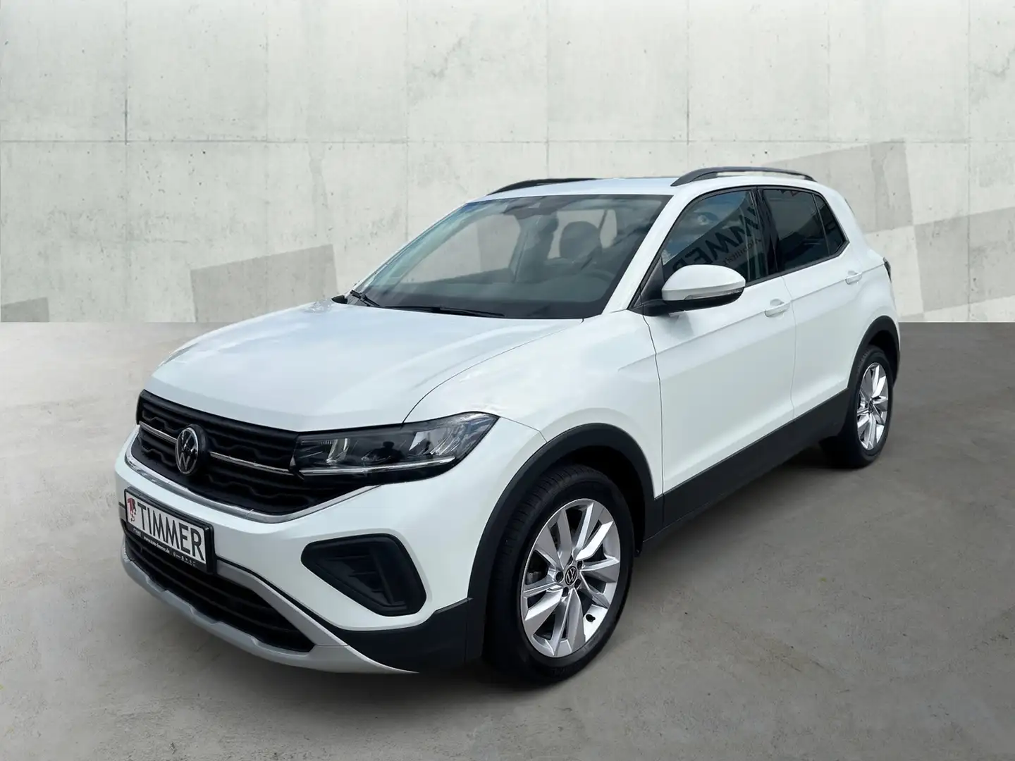 Volkswagen T-Cross 1.0 TSI LIFE *AHK *LED *ACC *VIRTUAL *APP *NAVI * Weiß - 2