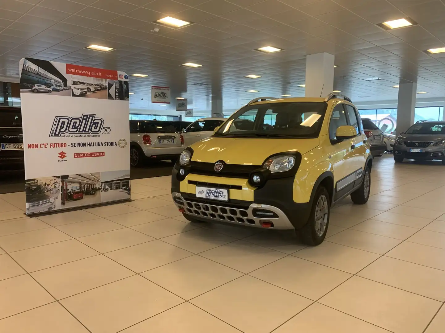Fiat Panda 1.3 MJT 95 CV S&S 4x4 Geel - 1